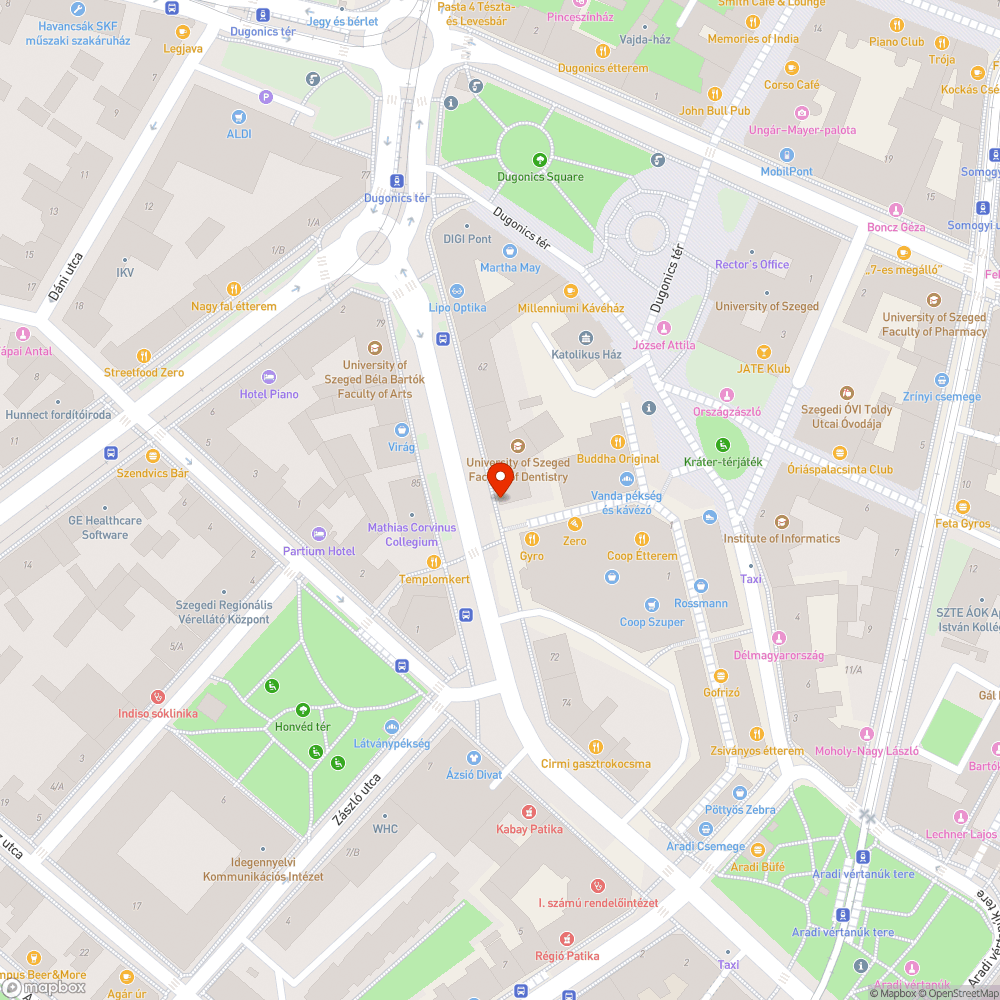 Összefirkált egyetemi kerítés bejelentés helye