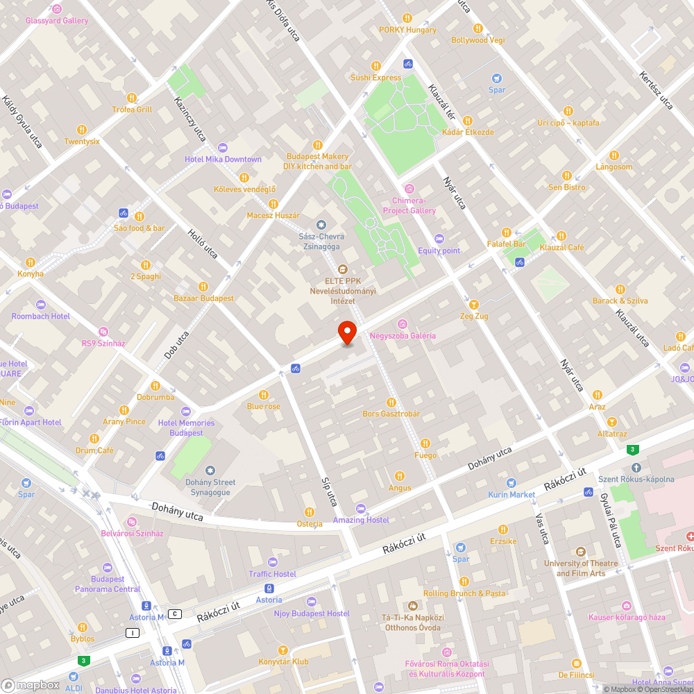 Kátyú bejelentés helye