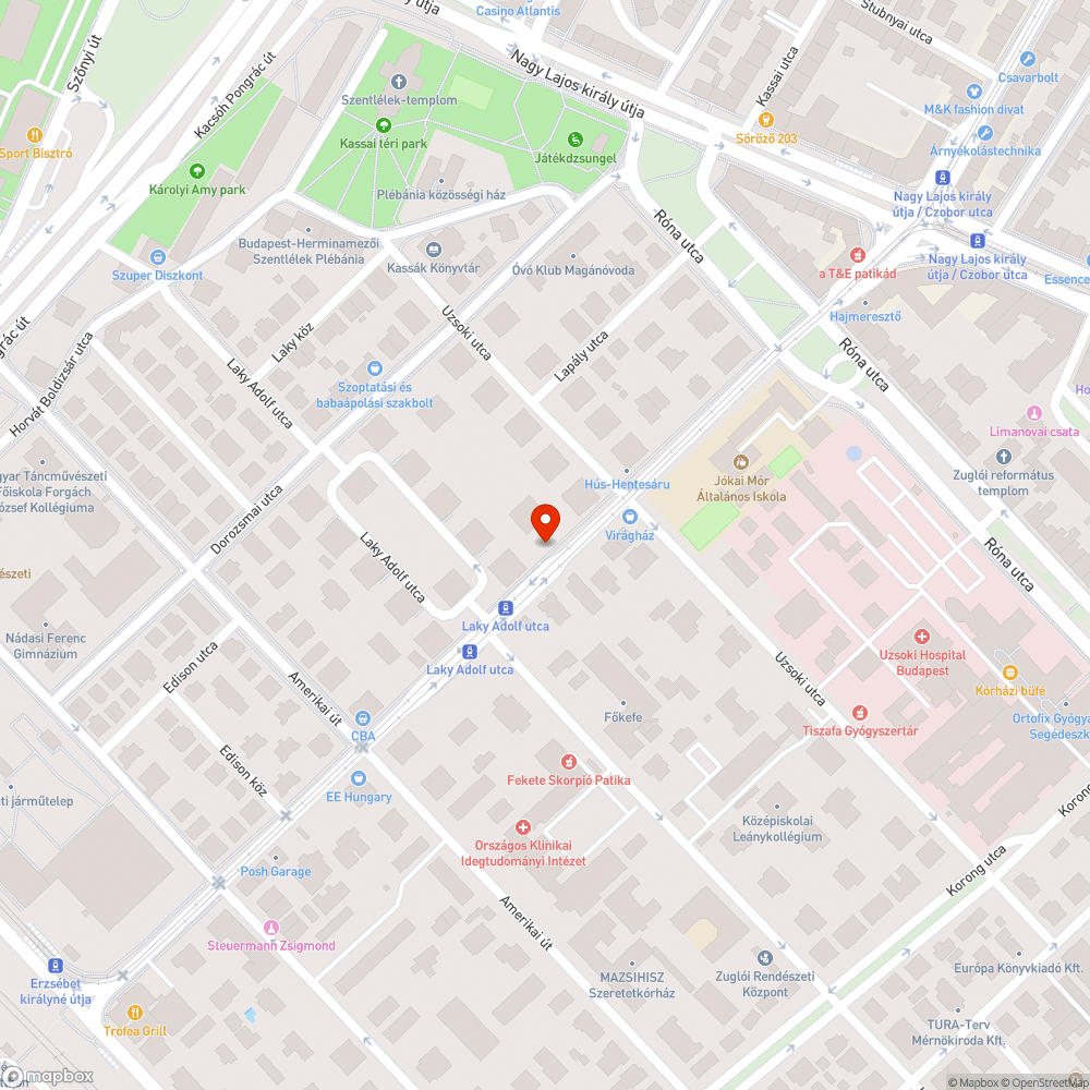 Kint maradt szemeteszsákok az Erzsébet k. útja 16/A előtt bejelentés helye