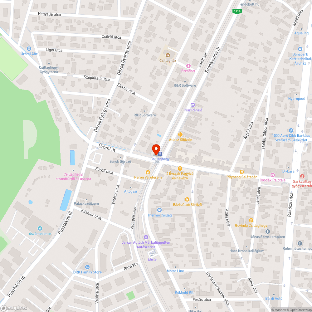 Rozsdás oszlop bejelentés helye