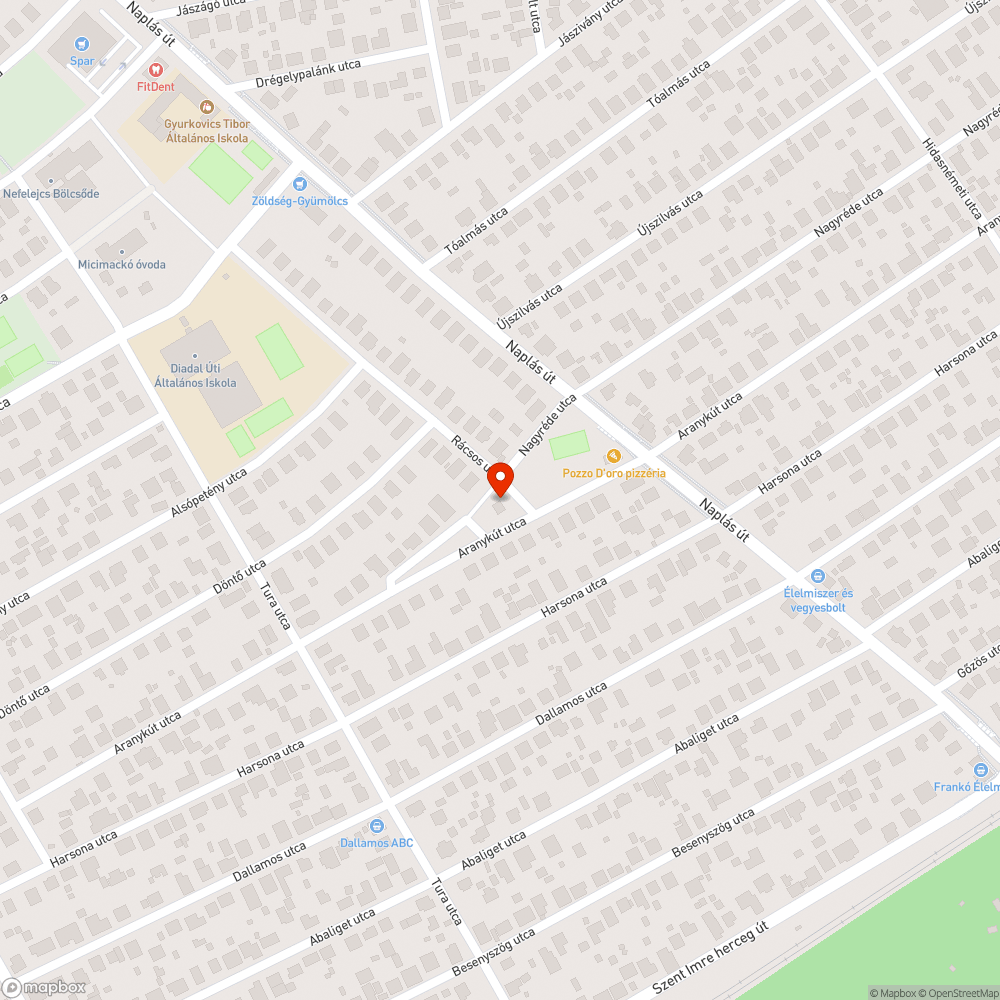 Nem világít két lámpa a parkban bejelentés helye