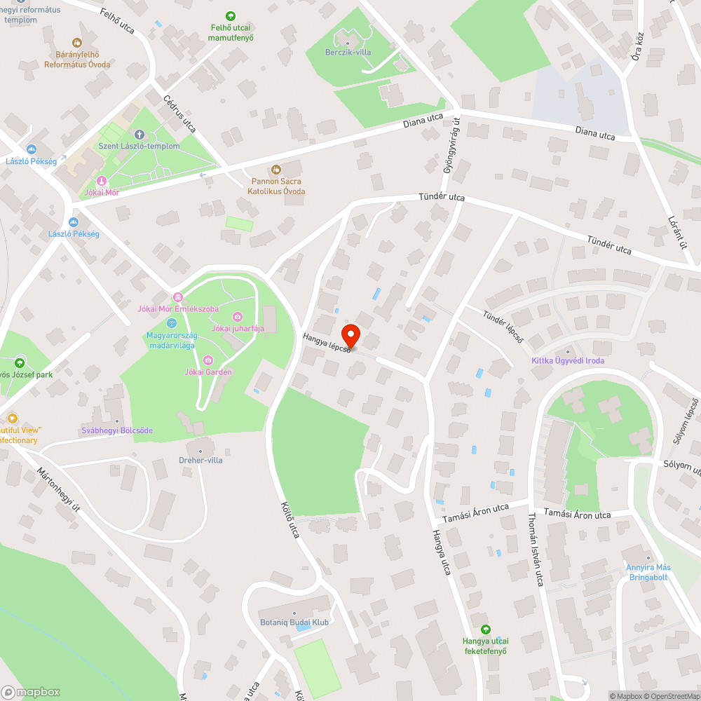 Hiányzó, megrongált padok - Hangya lépcső bejelentés helye