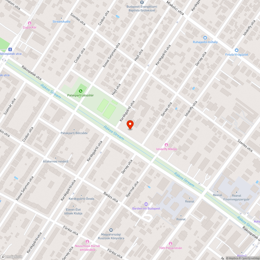 Kizöldült a járdaszegély bejelentés helye