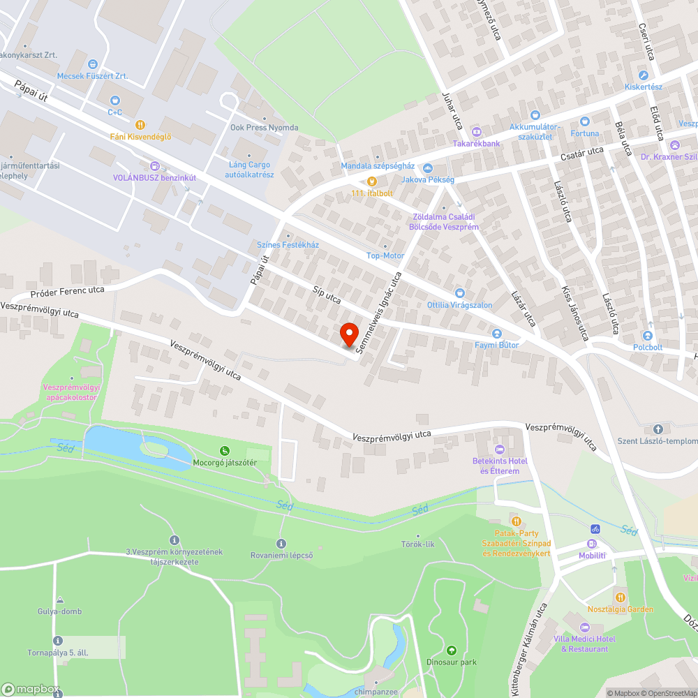 Elhagyott, rossz állapotú Suzuki bejelentés helye