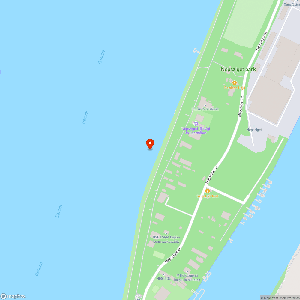 Levágott, de lógó stég bejelentés helye