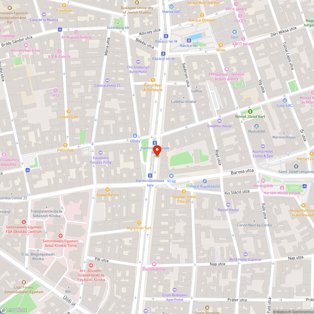 Szemét az utcan bejelentés helye