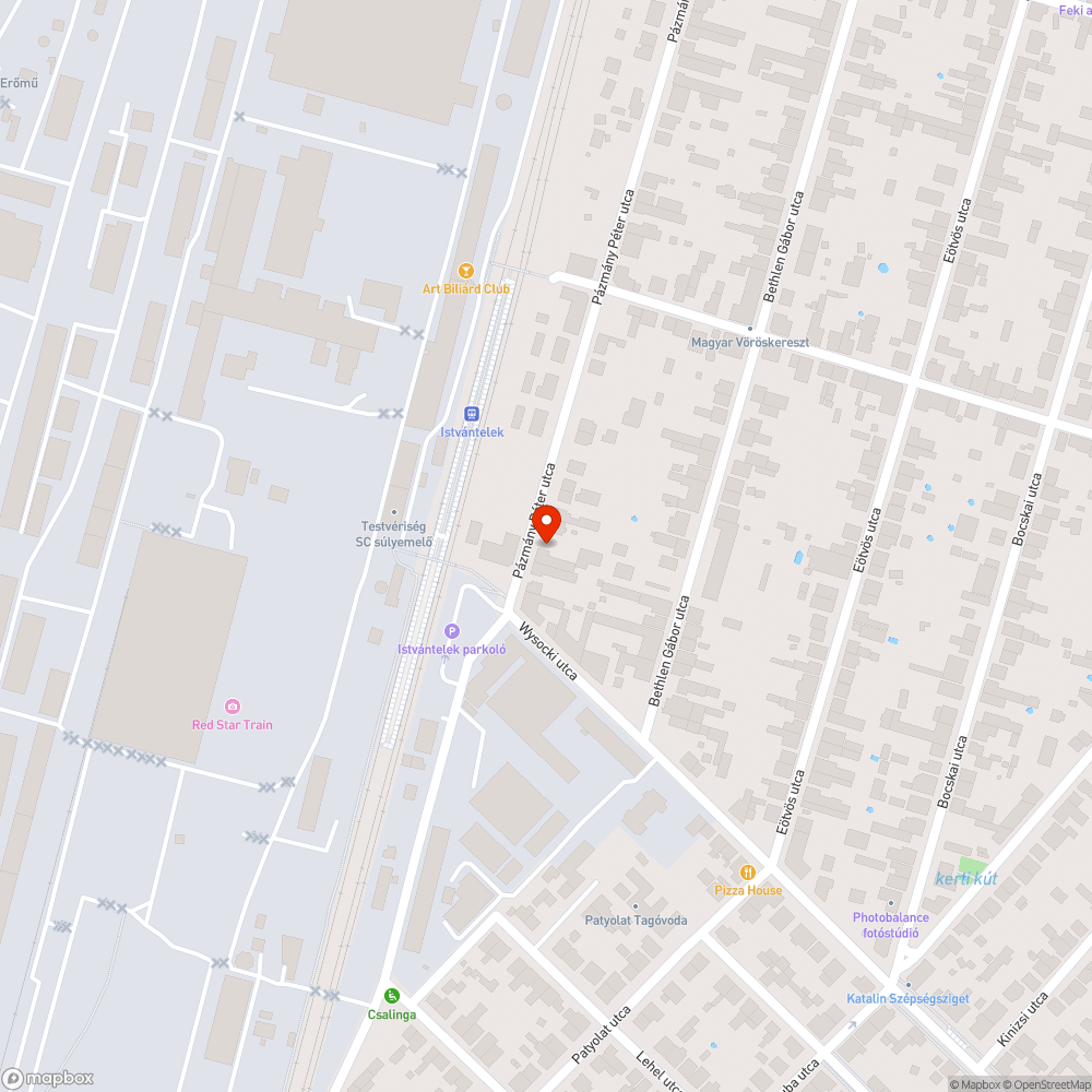 Járda javítás bejelentés helye