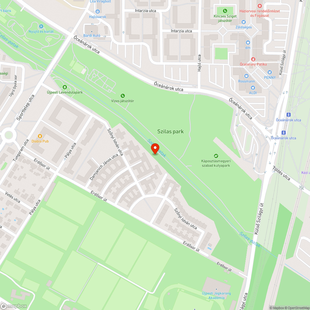 Ösvényre kidőlt fa bejelentés helye