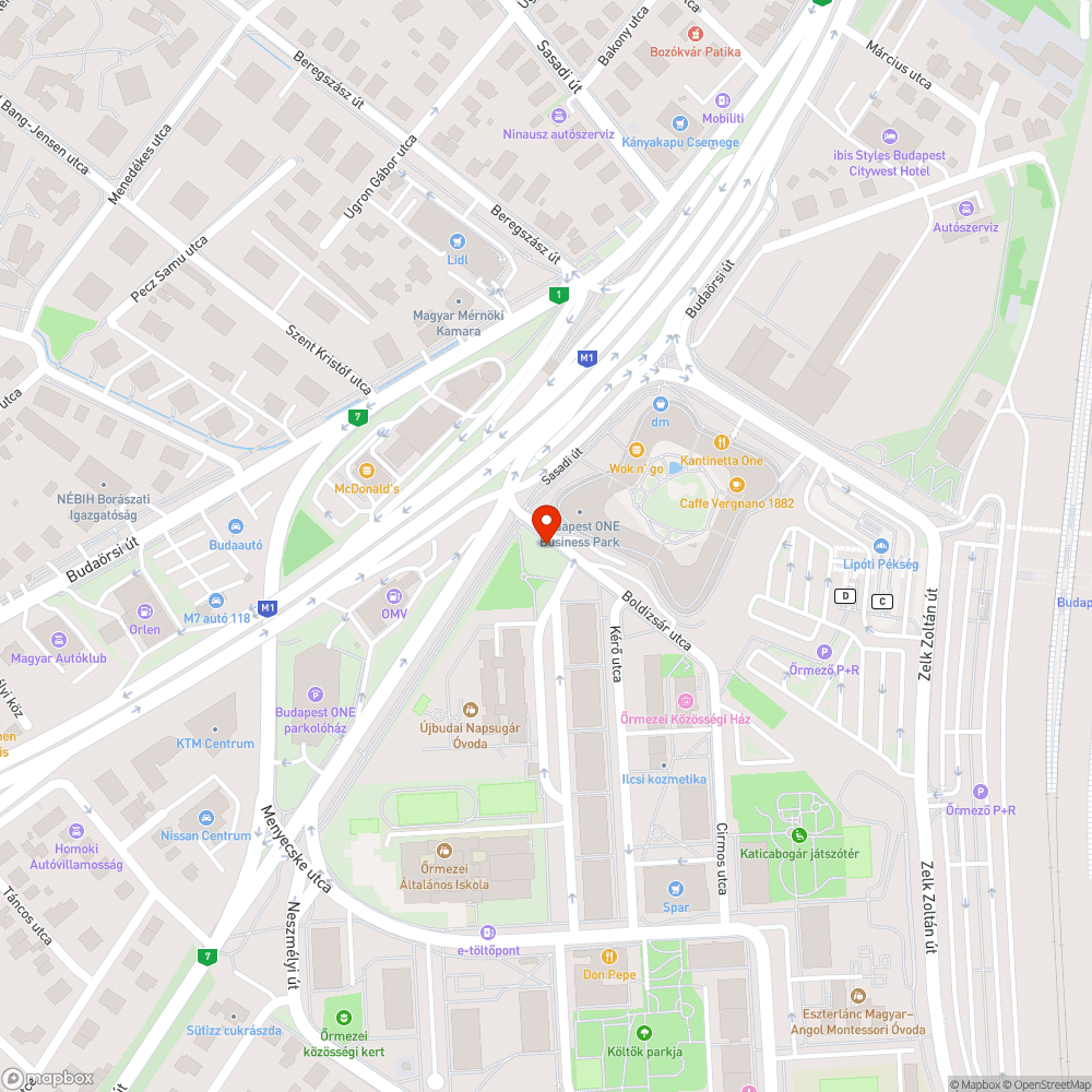 Kiszáradt fa a Boldizsár utcában bejelentés helye