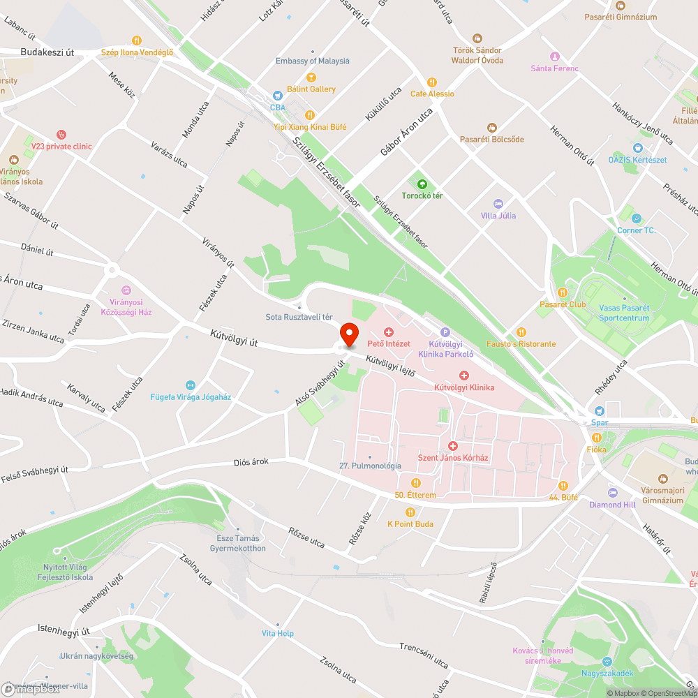 Veszélyes gyalogátkelőhely bejelentés helye