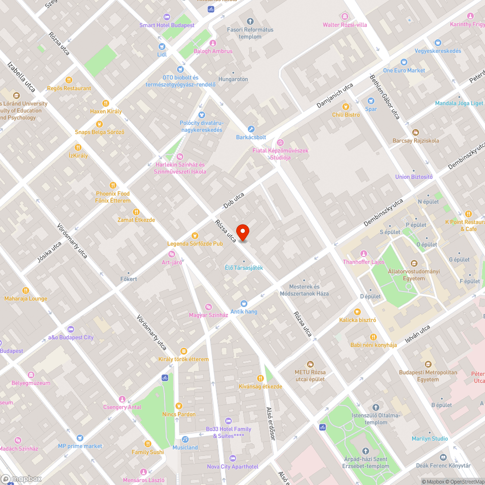 Megkezdett járdabontás bejelentés helye