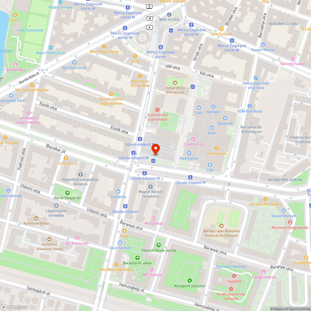 Rozsdás szemetesedény bejelentés helye