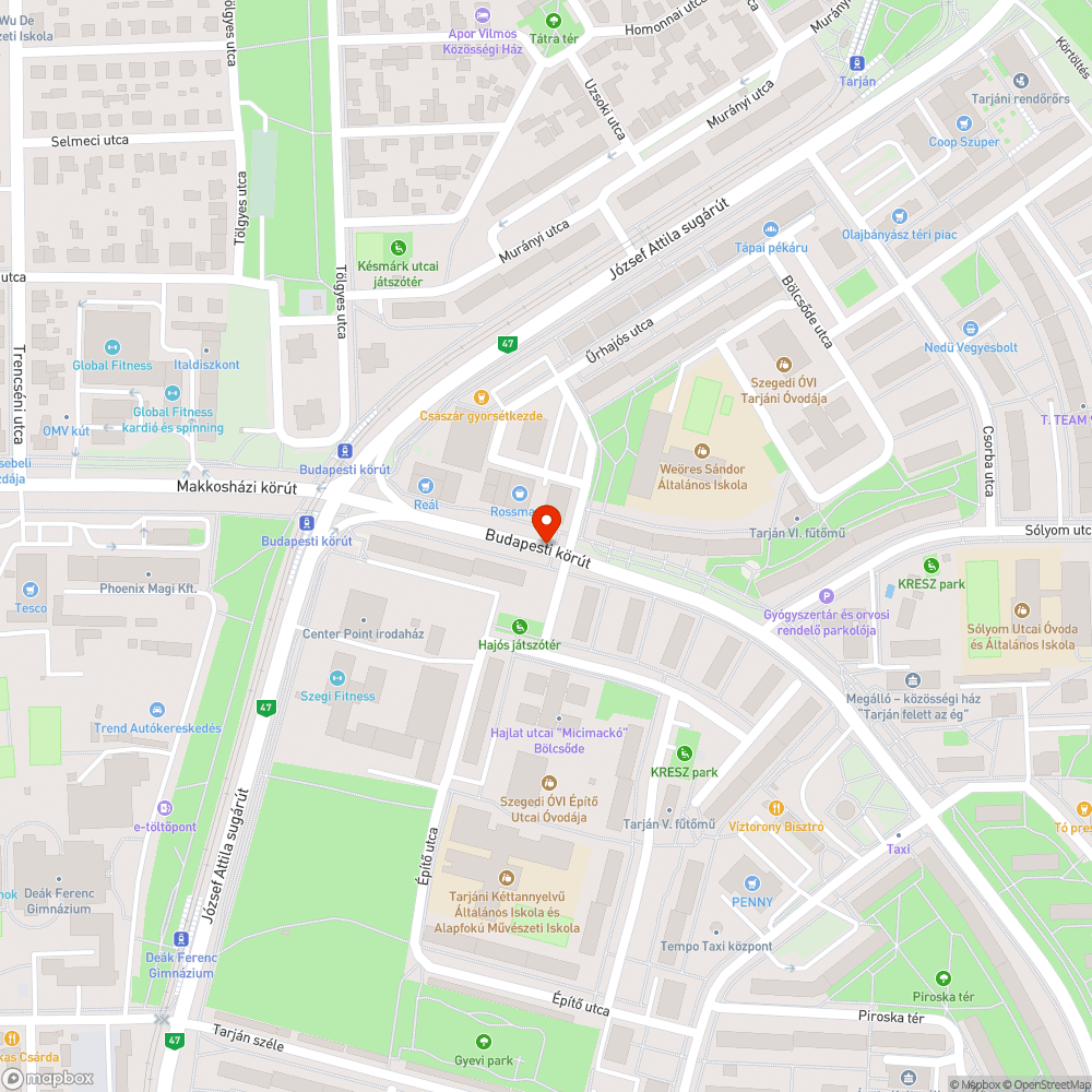 Ferde KRESZ táblák bejelentés helye