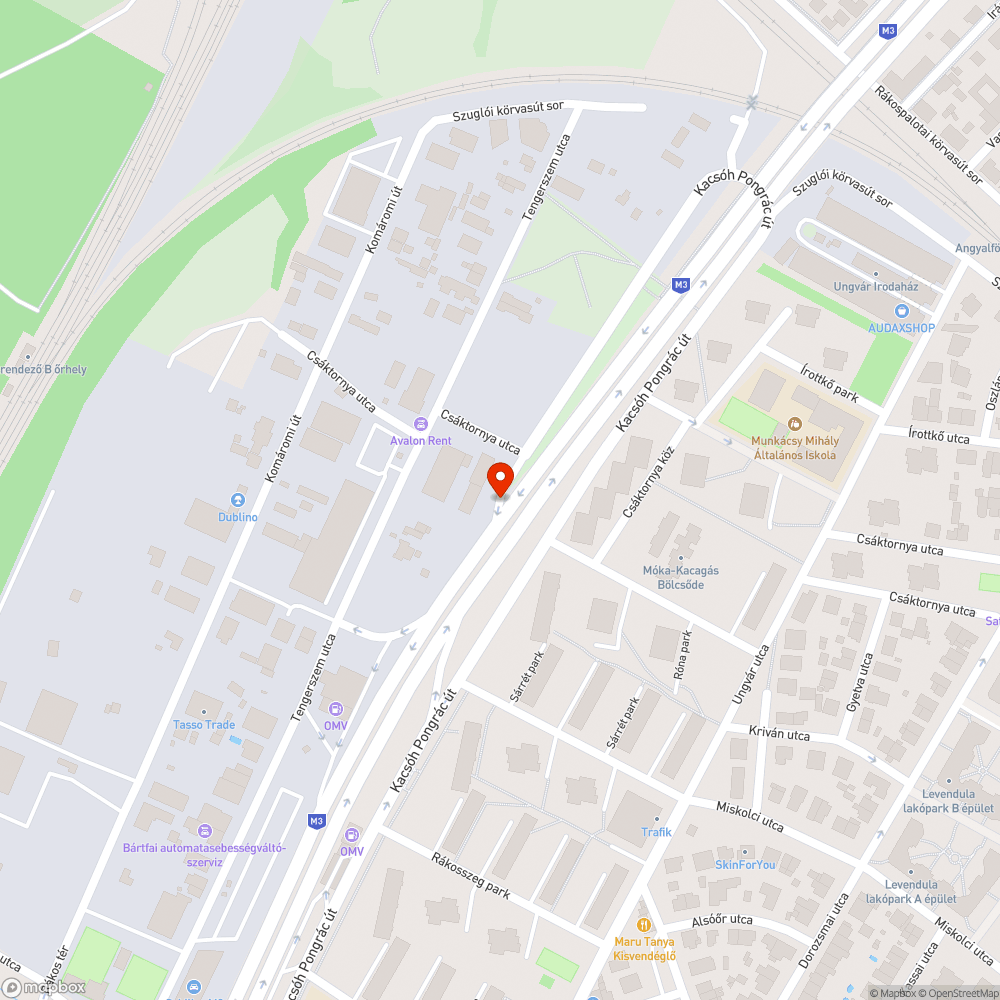 Visszafordulás autópályán bejelentés helye