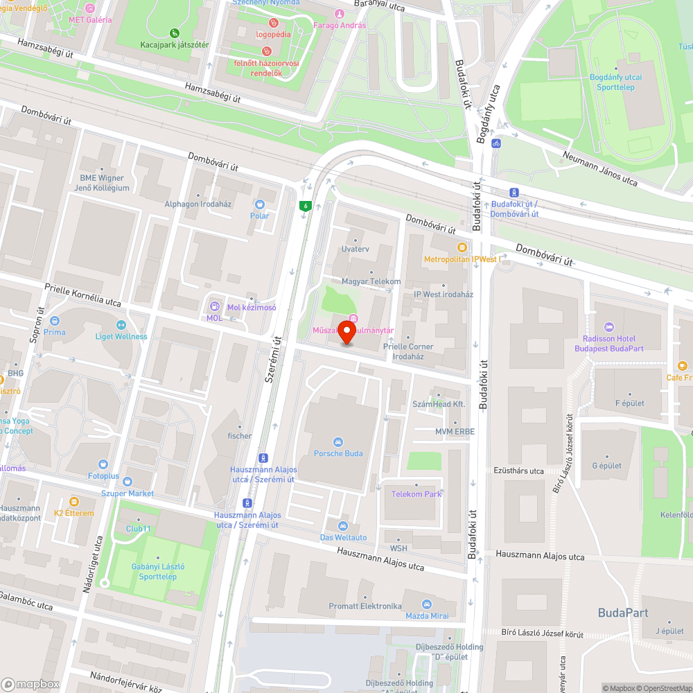 Gazos Prielle utcai padka bejelentés helye