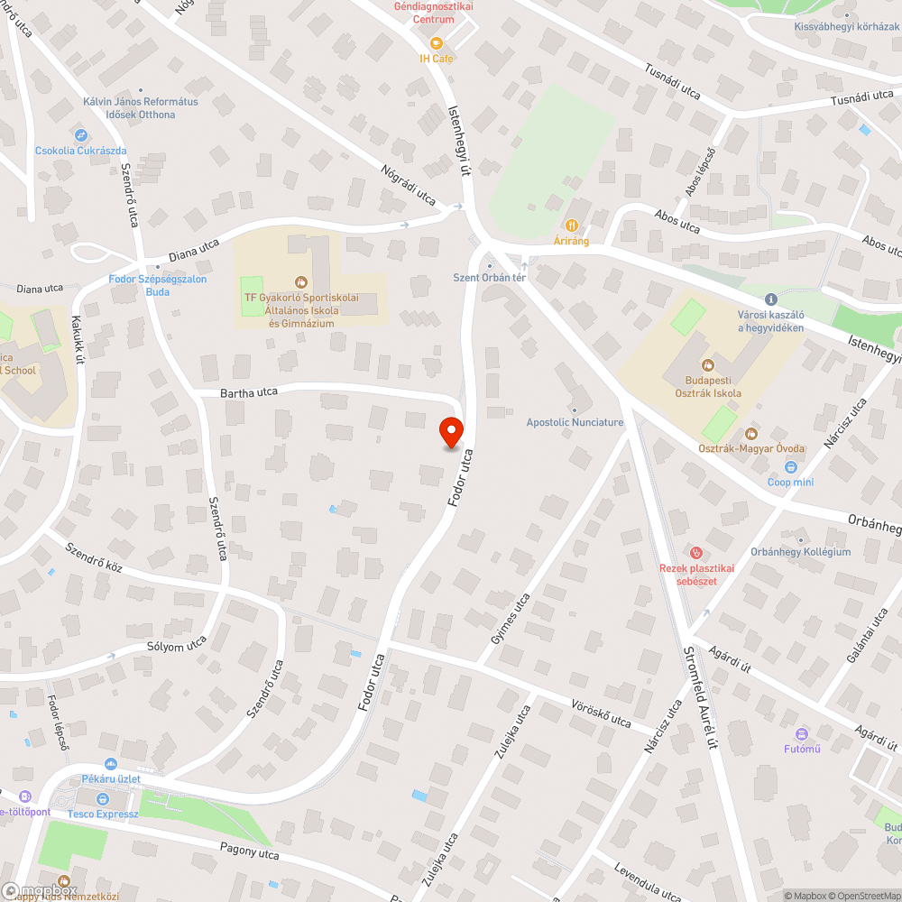 Elhagyott Opel bejelentés helye