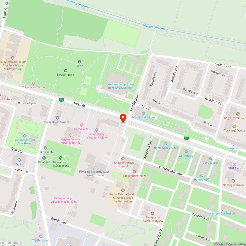 Ismét zöldhulladék kupac bejelentés helye