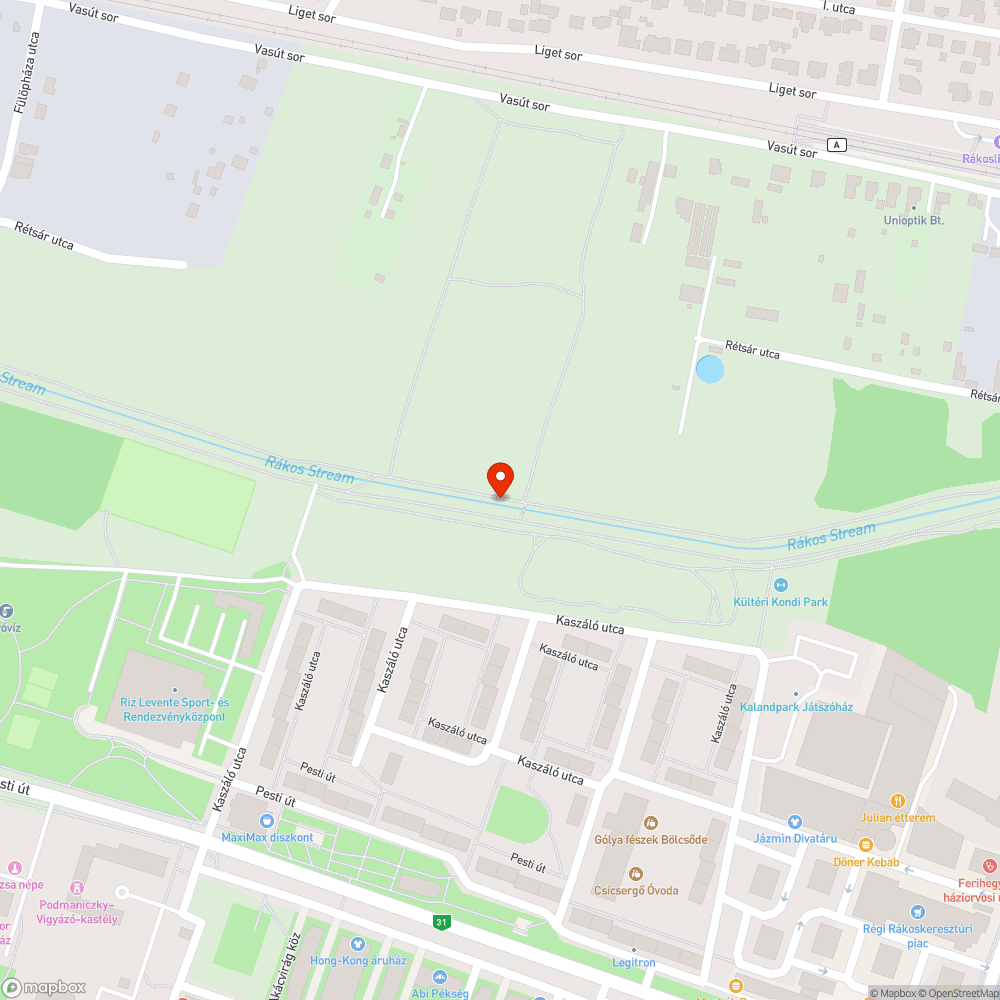 Újabb kitört facsemete bejelentés helye