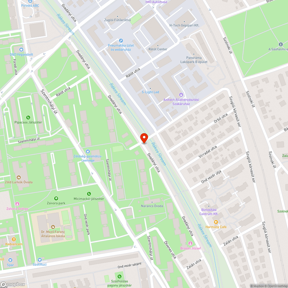 Elhagyott Hyundai bejelentés helye