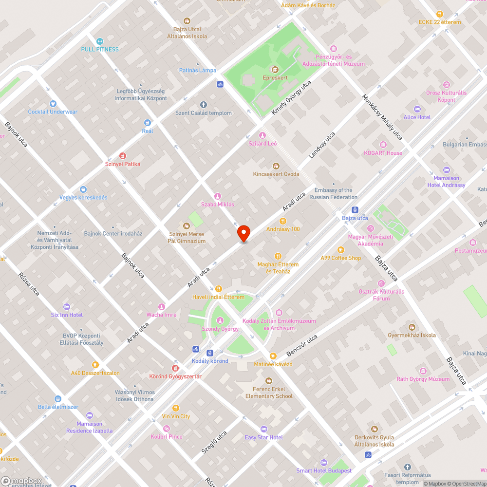 Térfigyelő kamera bejelentés helye