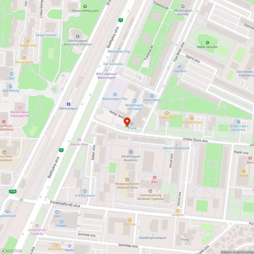 Kidőlt karók bejelentés helye