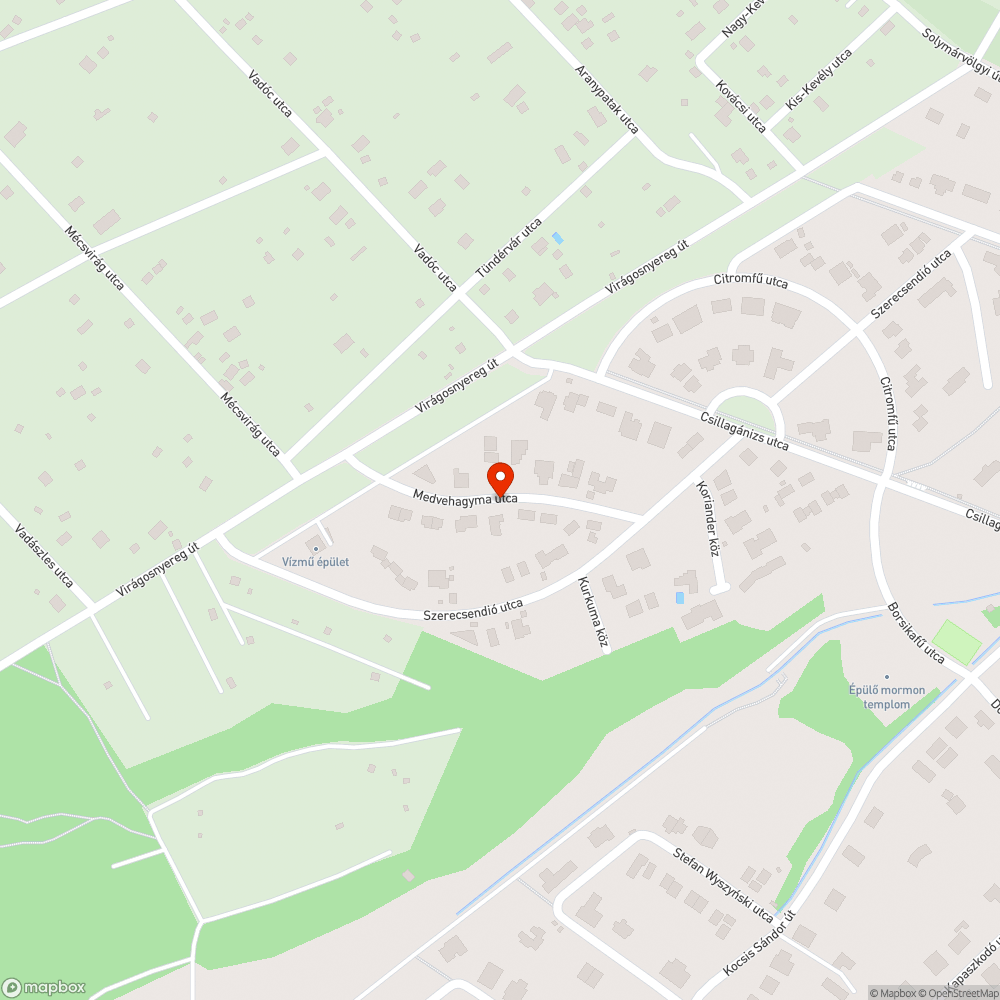 Beszakadt aszfalt bejelentés helye