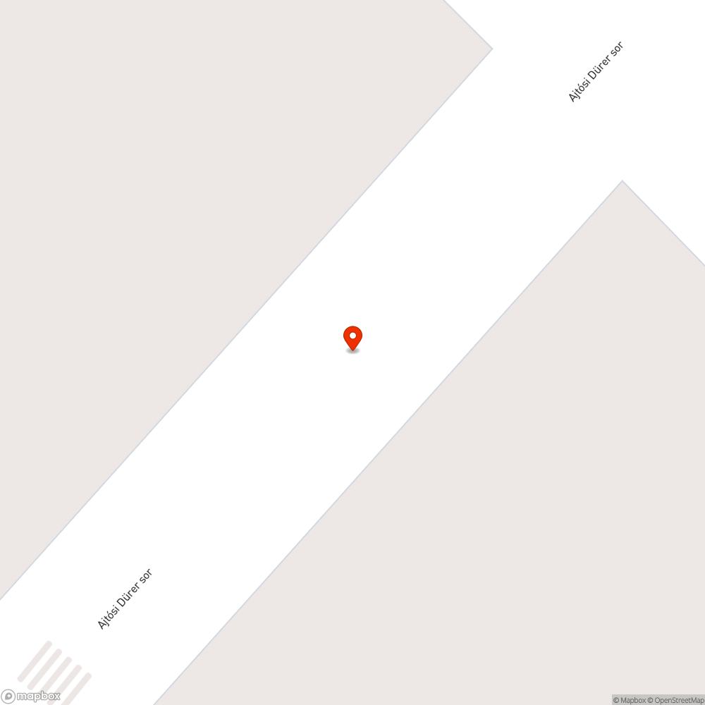 Ajtósi Dürer  aluljáró felfestése bejelentés helye