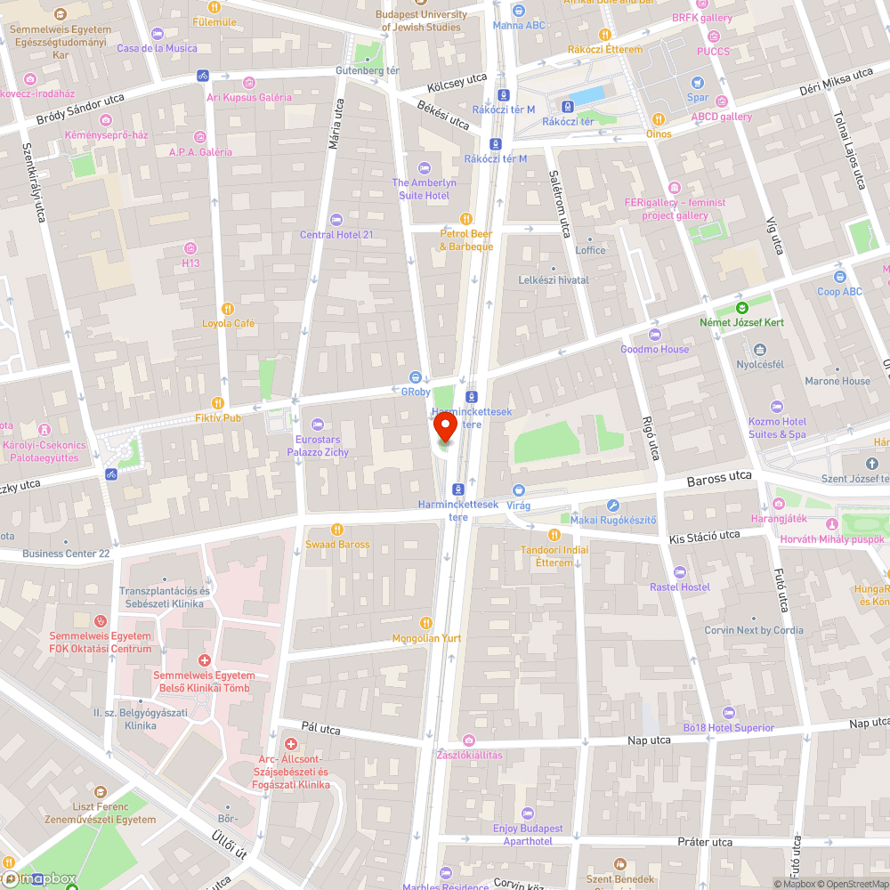 Helytelenül lerakott szemét bejelentés helye