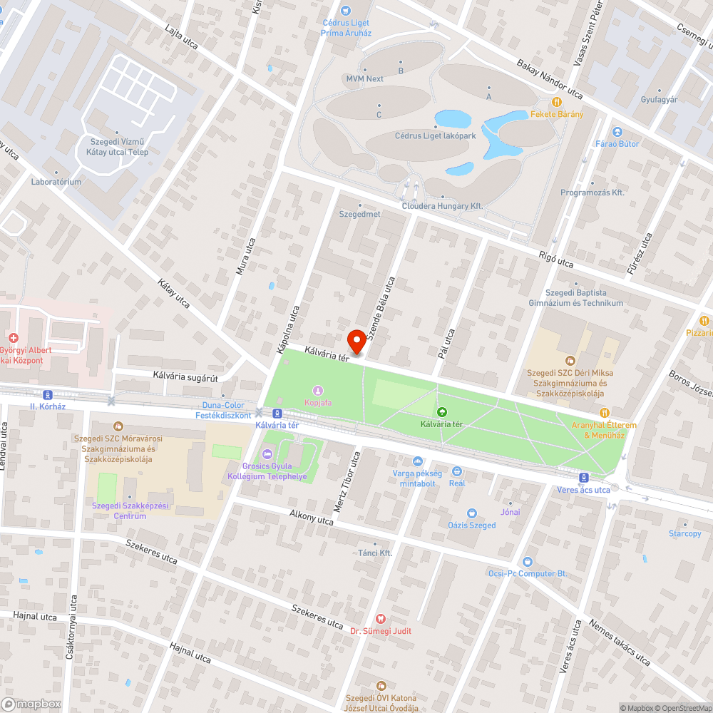 járművel való parkolás bejelentés helye