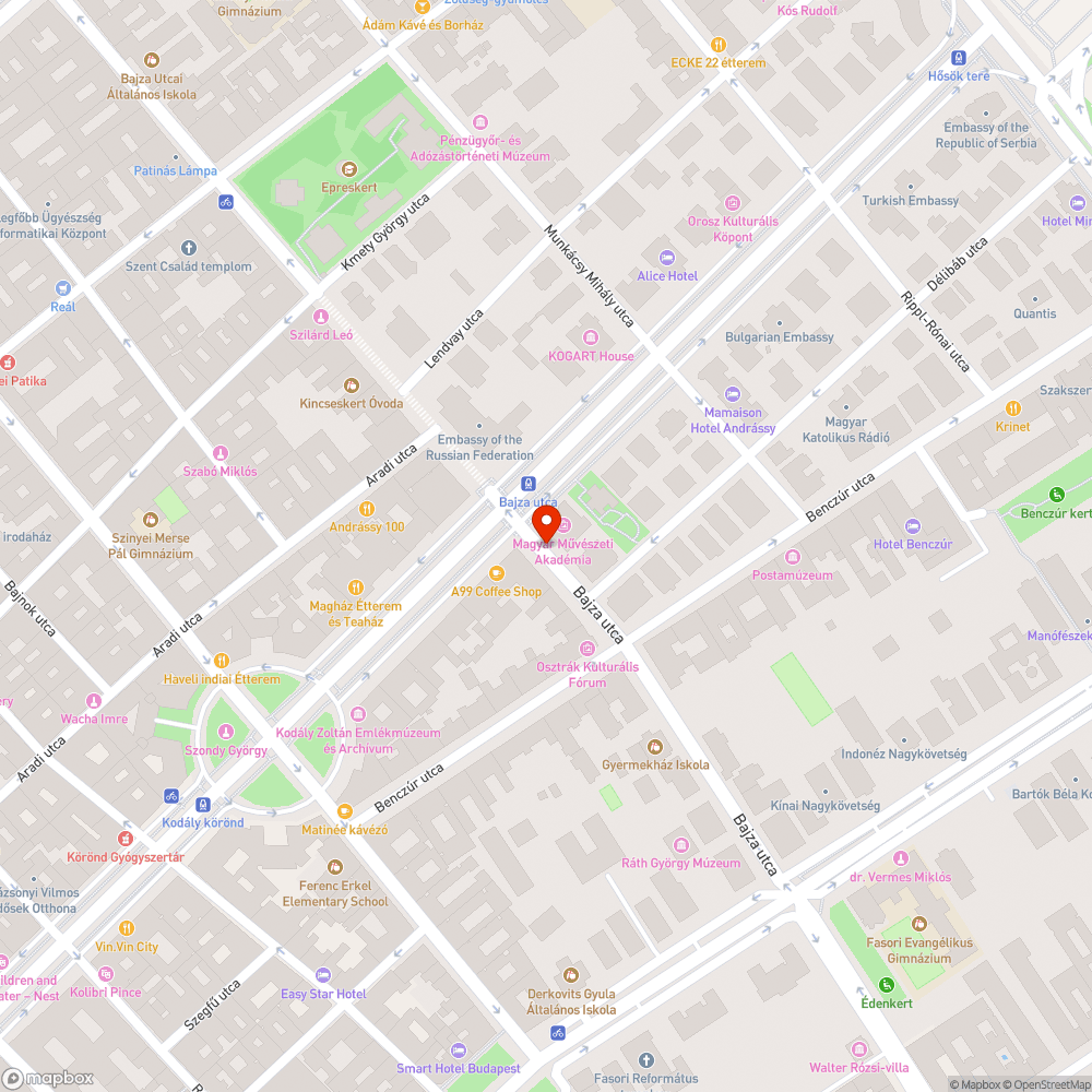 Hiányzó fa bejelentés helye