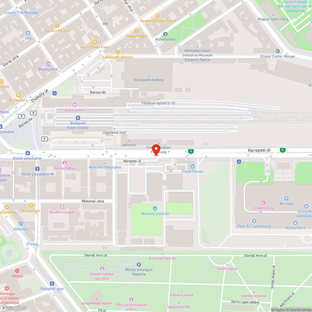 Emberi fekália és mocsok bejelentés helye