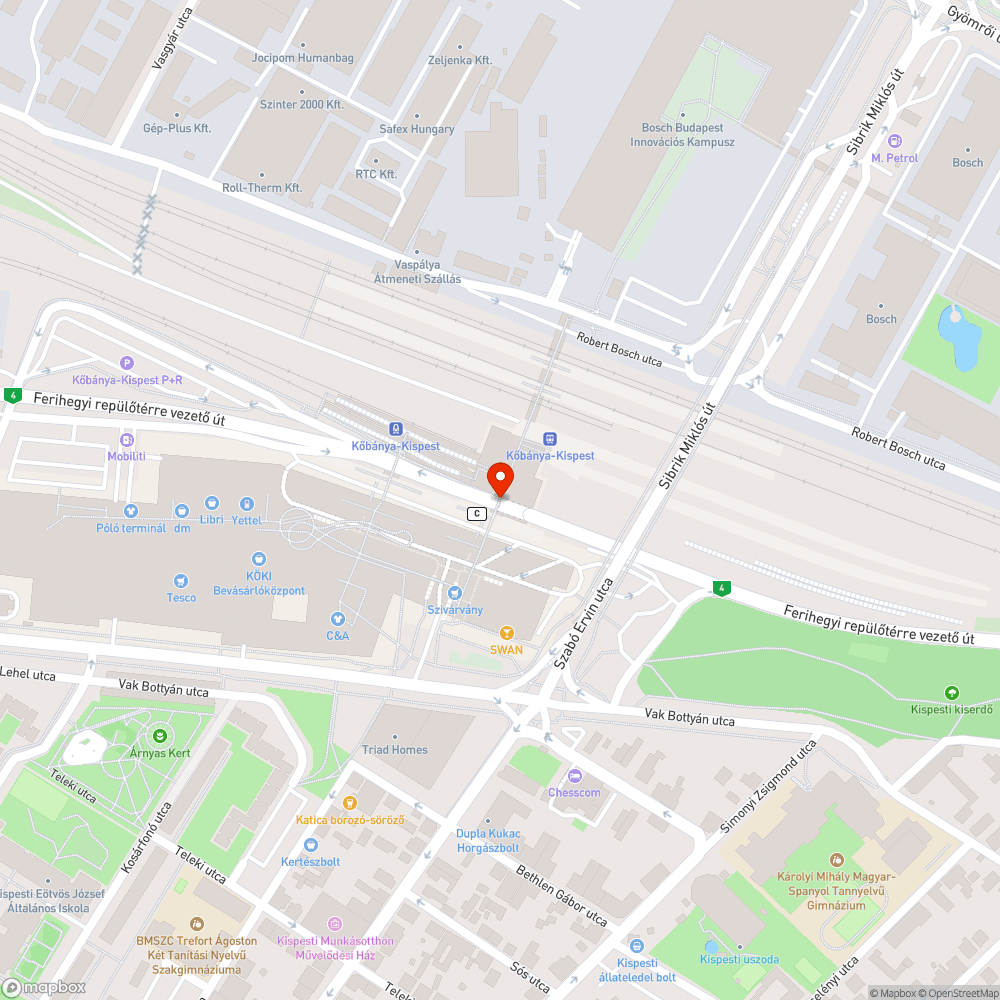 Szemét az út mentén bejelentés helye