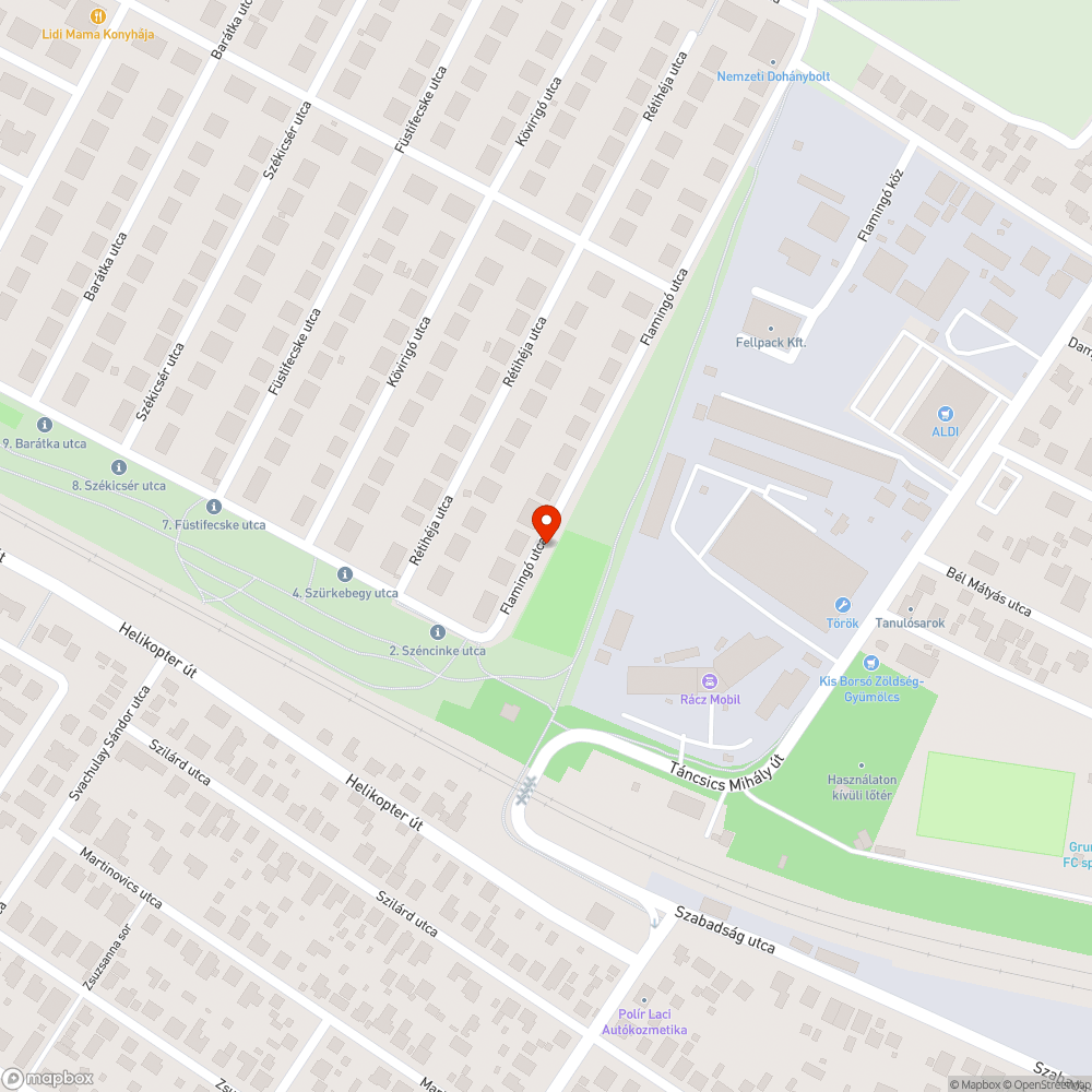 Újabb matrac bejelentés helye