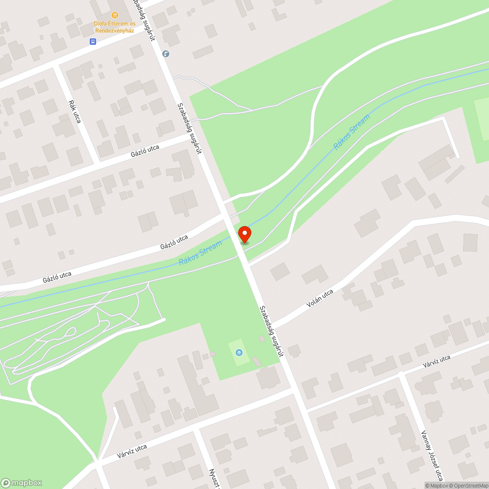 forgalom lezáró oszlop bejelentés helye