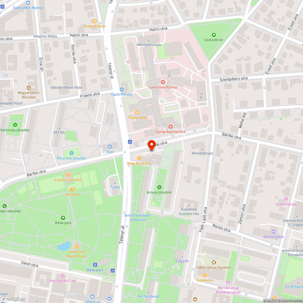 Kerékpárparkoló hiánya bejelentés helye