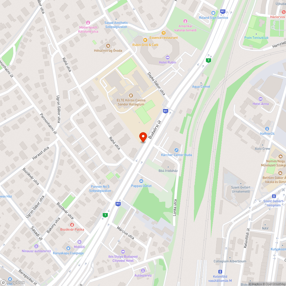 Parkolásgátló elemek hiányoznak a Budaörsi úton, Rahó utcában bejelentés helye