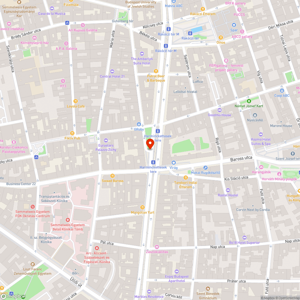 Karó (bringasáv közepén, gyalogosokat-kerekesszékeseket is akadályozva) bejelentés helye