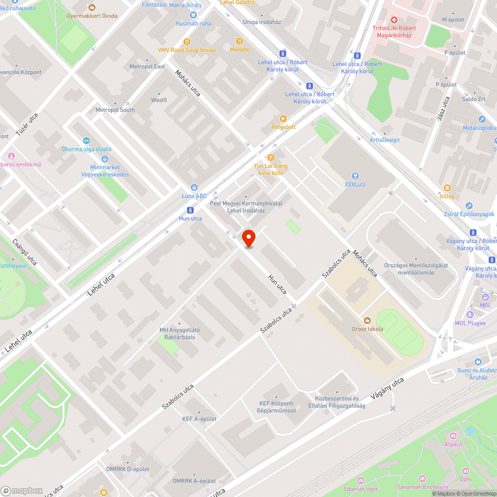 kiszàradt facsemete bejelentés helye