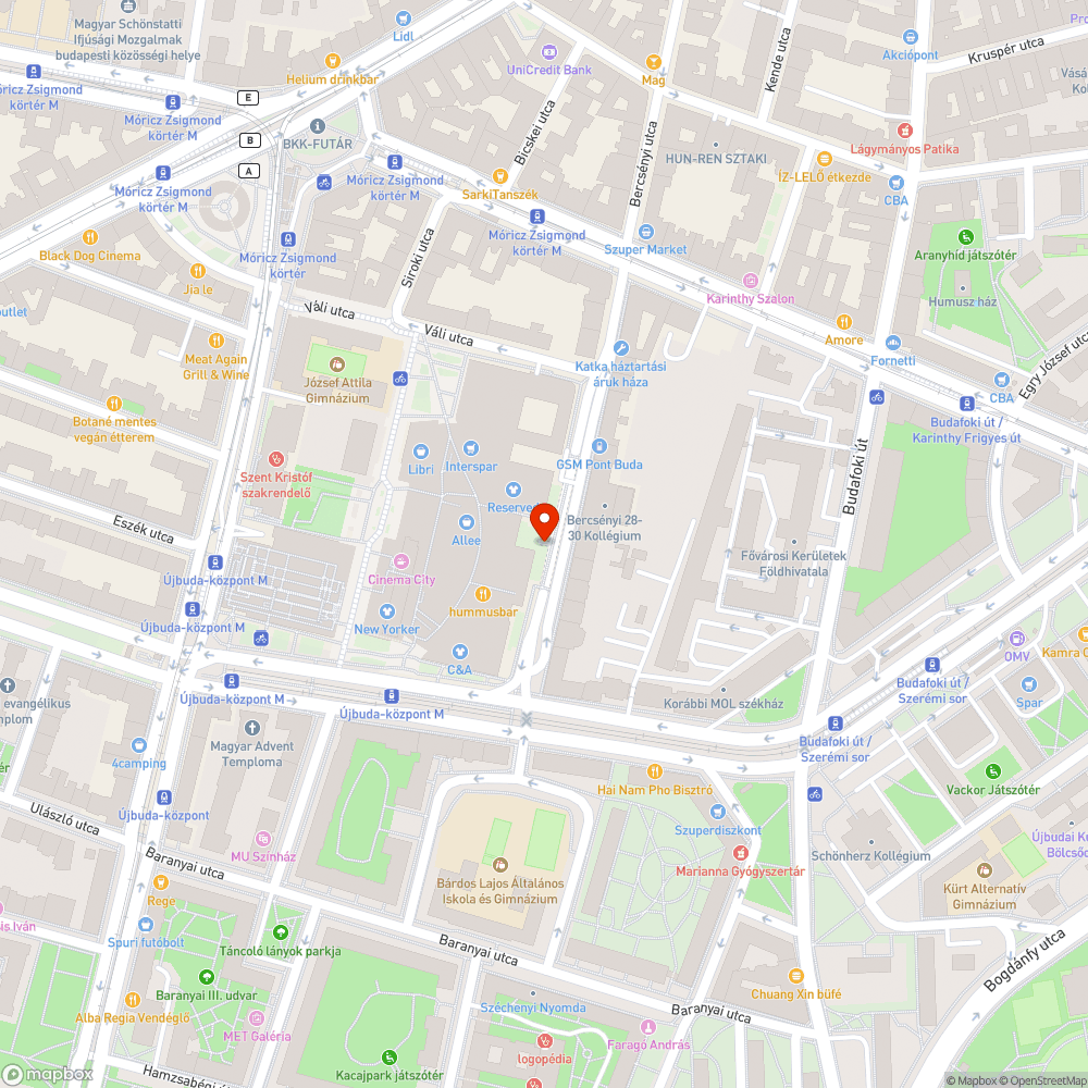 Elhagyott robogó bejelentés helye