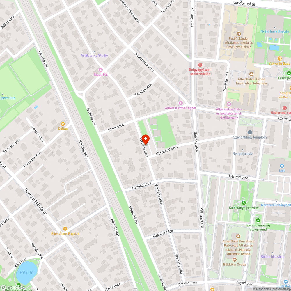 Senkié bejelentés helye