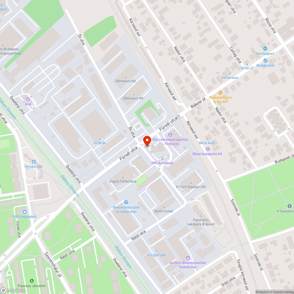 Újkeletű kátyú a Shell kút előtt bejelentés helye