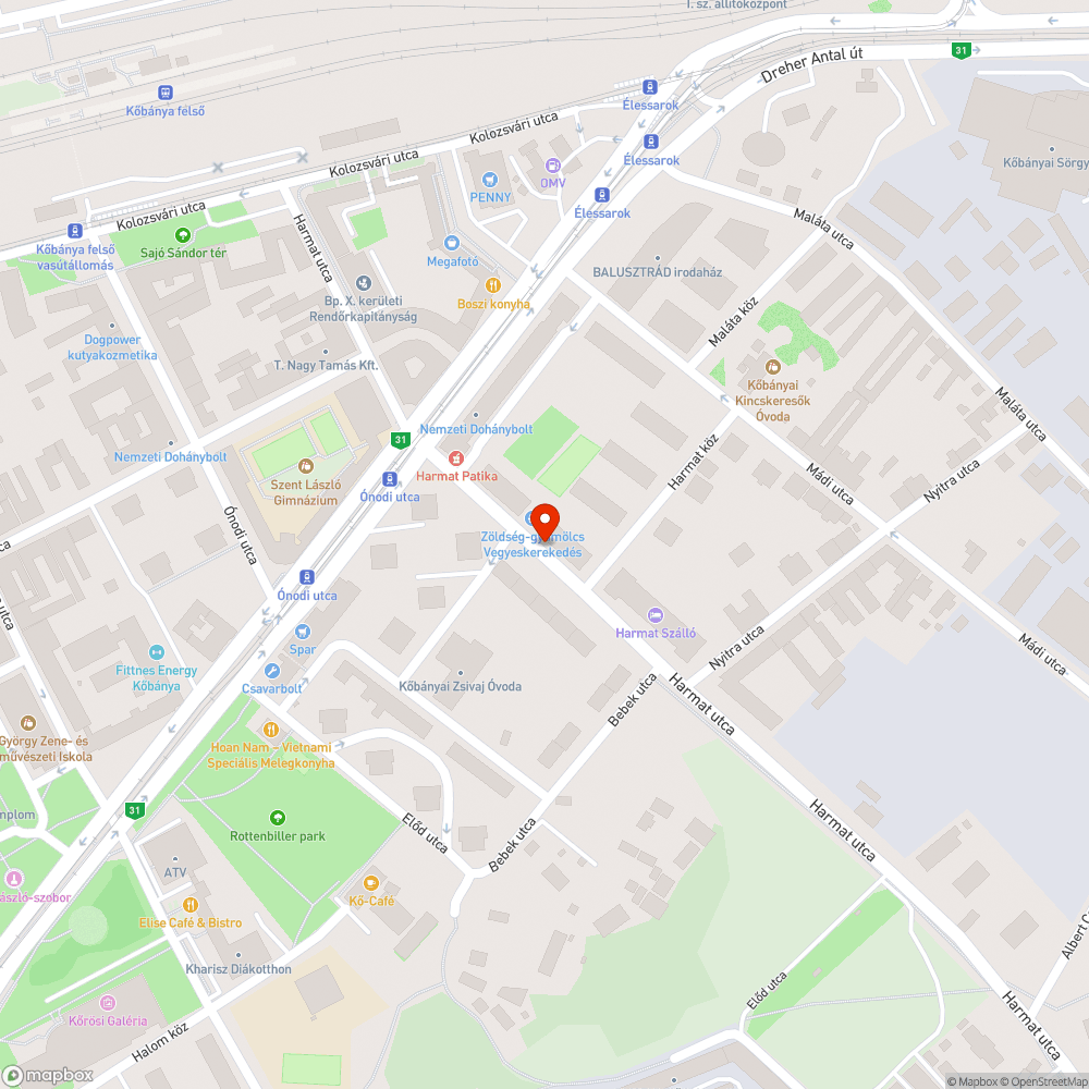 Hiányzó poller bejelentés helye