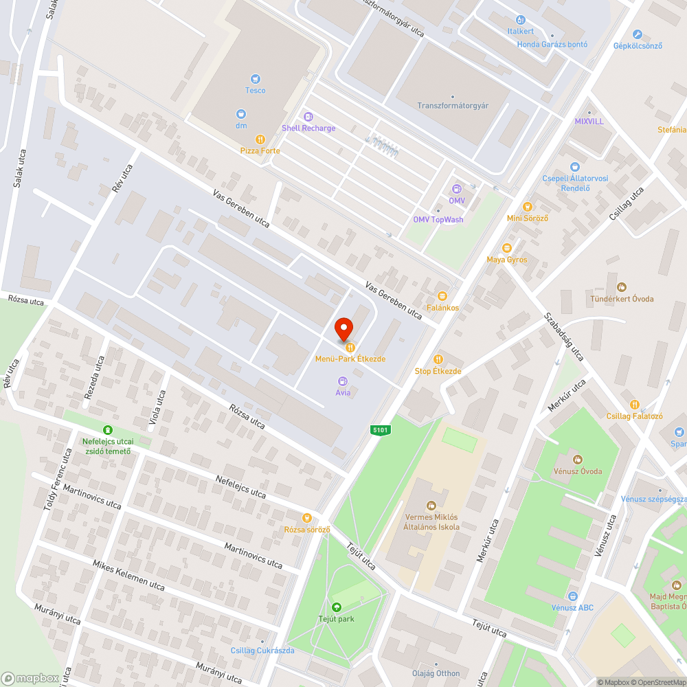 Szétszórt szemét, szeméttel teli zsákok bejelentés helye