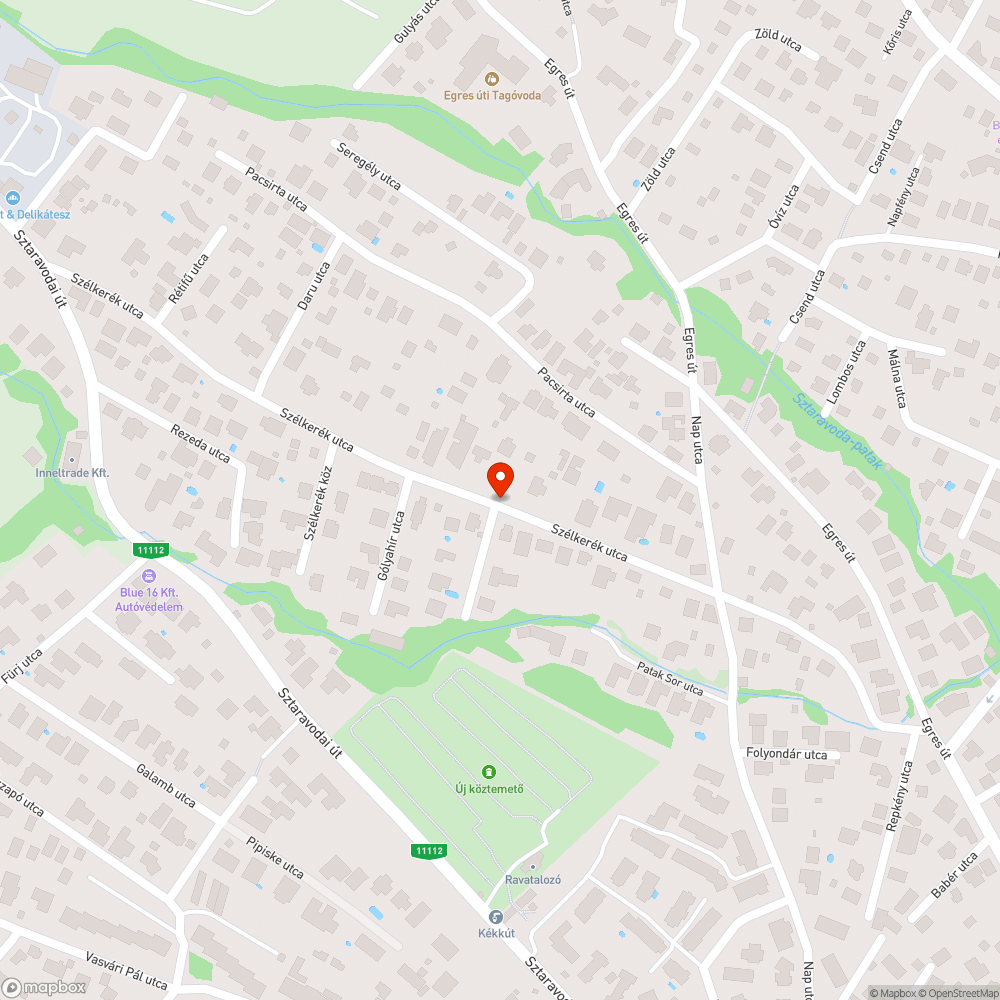 Illegális szemétlerakás bejelentés helye