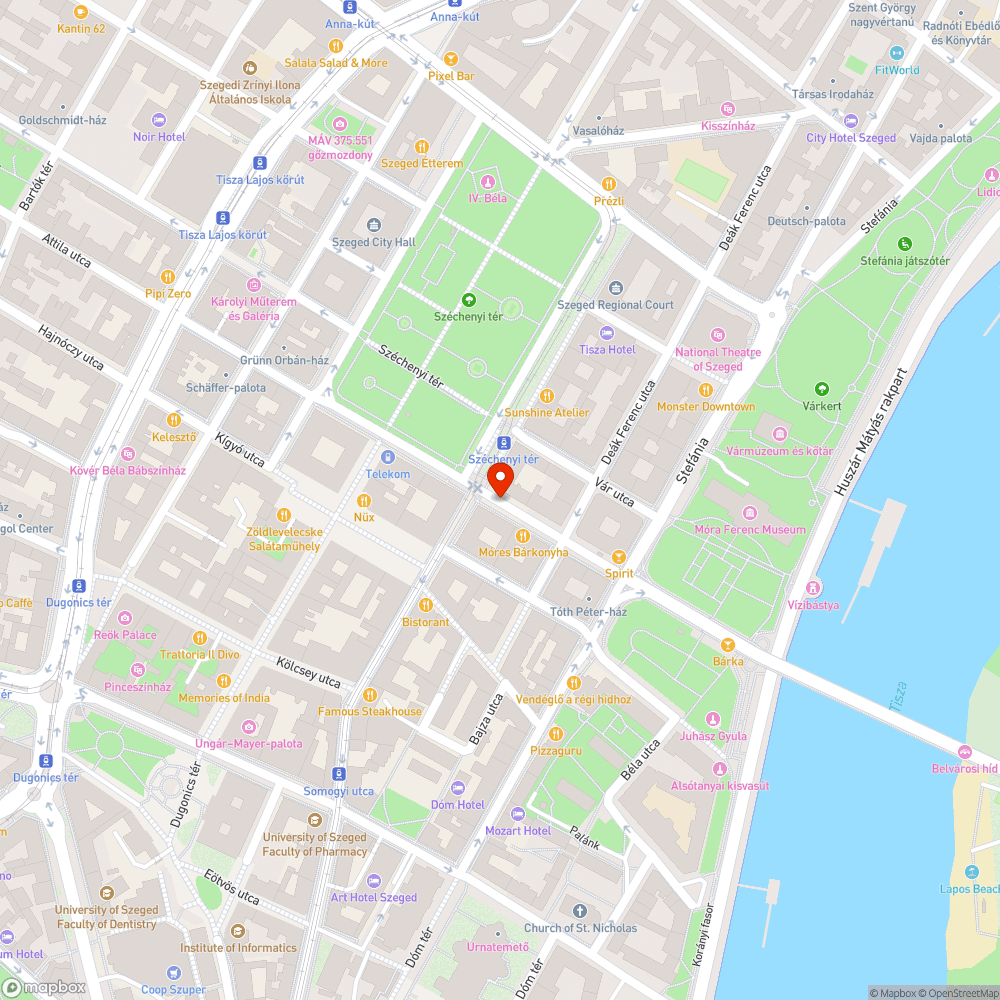 Pad és kuka bejelentés helye