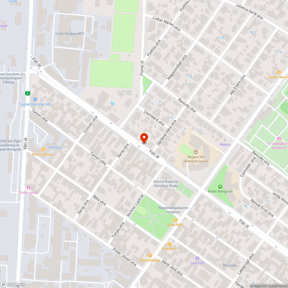 Bukkanó a Fóti úton bejelentés helye