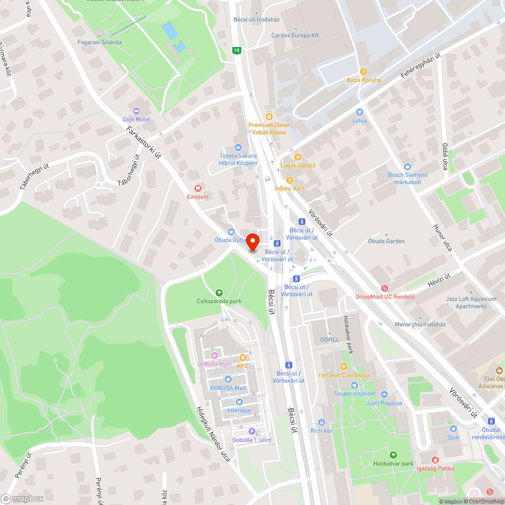 Növényekkel teli víznyelő bejelentés helye