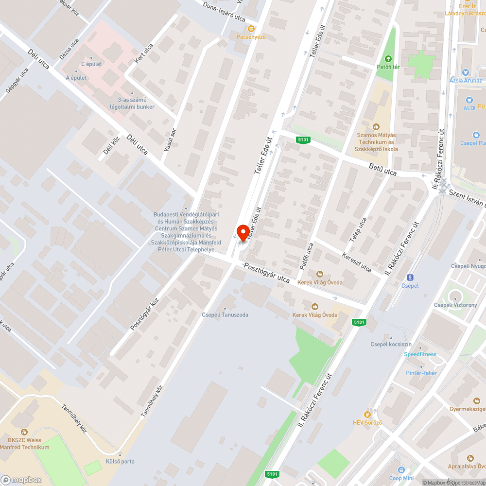 Illegális szemétlerakás bejelentés helye