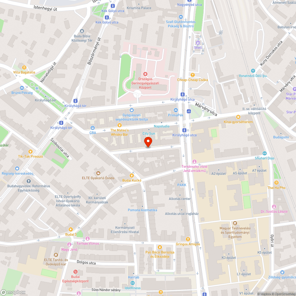 Fára láncolt szemét bejelentés helye