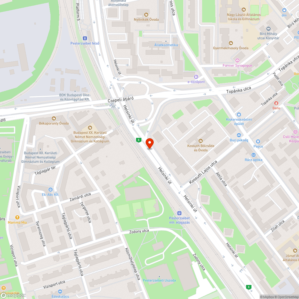 Halvány útburkolati jelek bejelentés helye